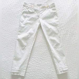 Prada White Capri Pant - Vintage